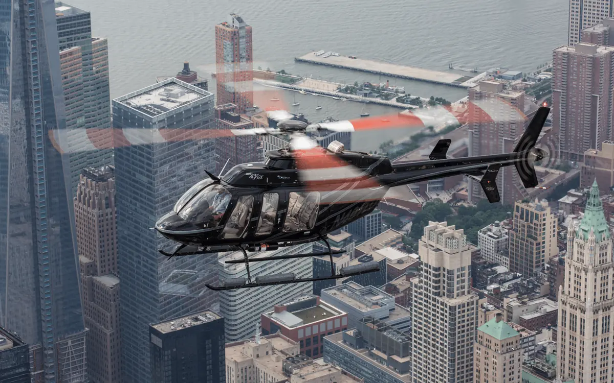 Lower Manhattan and One World Trade Center from the air